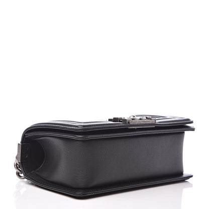 Chanel Lambskin Quilted Small Boy Flap Black 4 of 13