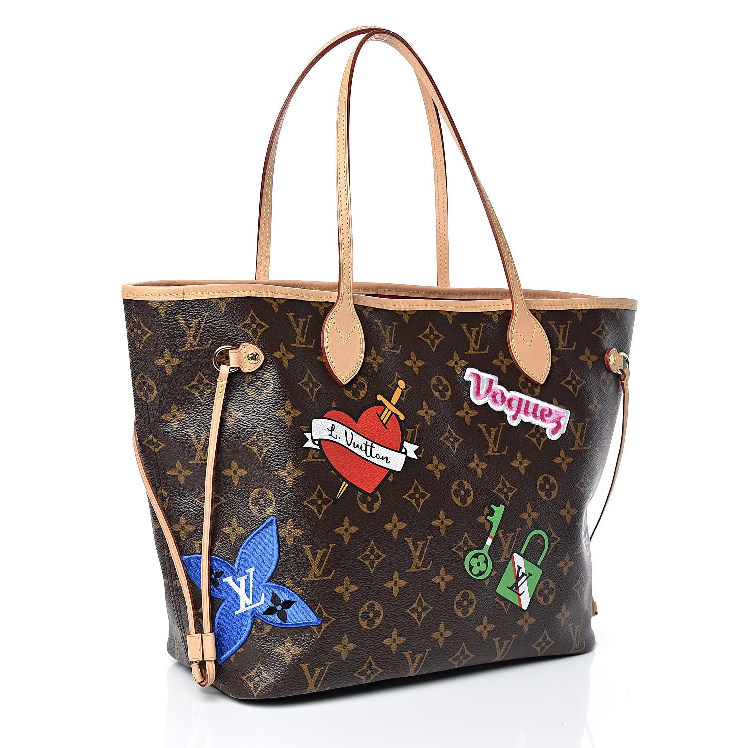 Louis Vuitton Monogram Travel Stickers Neverfull MM 4 of 11