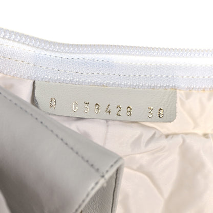 Chanel Mixed Fibers Lambskin Patent Calfskin Convertible High Boots 38 White 6 of 8