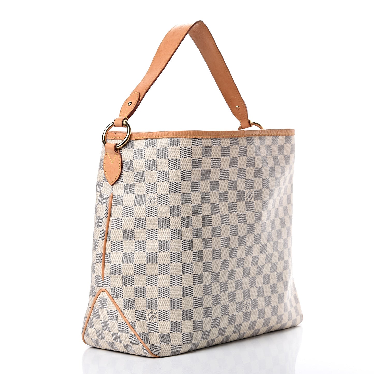 Damier Azur Delightful MM Rose Ballerine