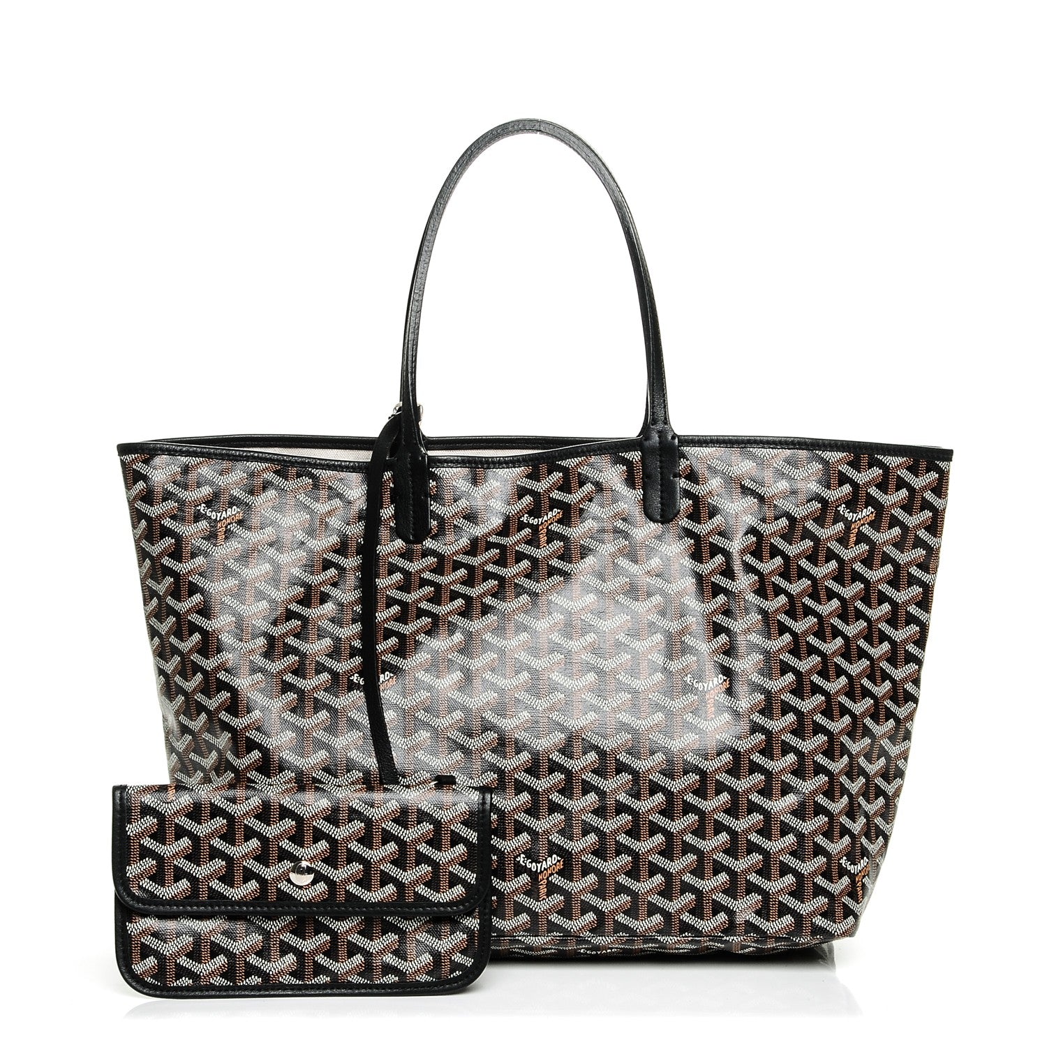 Goyard Goyardine Saint Louis PM Black 1 of 6