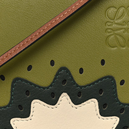 Loewe Calfskin Kiwi Small Heel Bag Pequena Verde 9 of 11