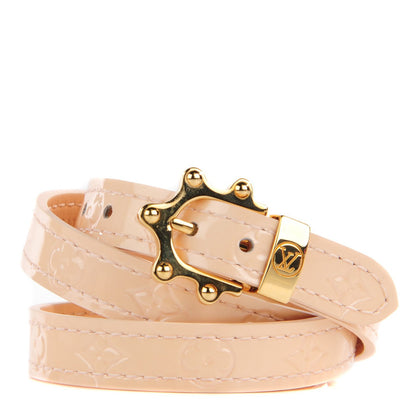 Louis Vuitton Vernis Triple Tour Bracelet Marshmallow 1 of 6