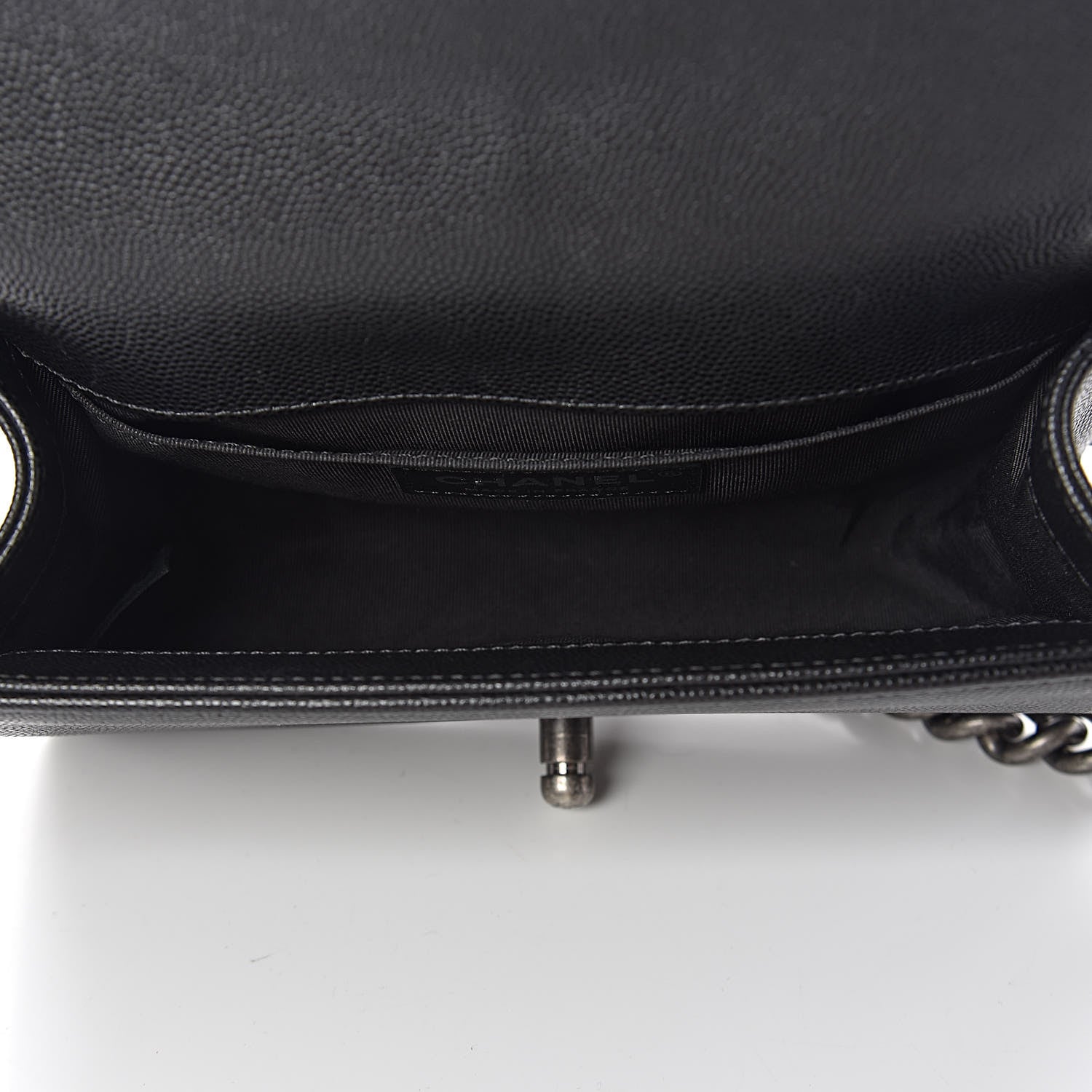 Chanel Caviar Quilted Small Boy Flap Black 5 of 11