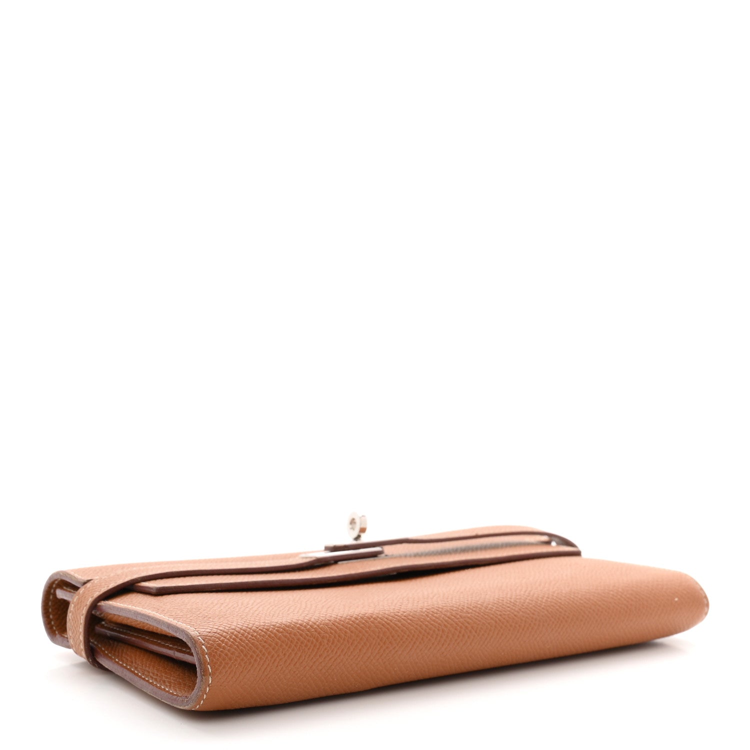 Hermes Epsom Kelly Longue Wallet Gold 4 of 7
