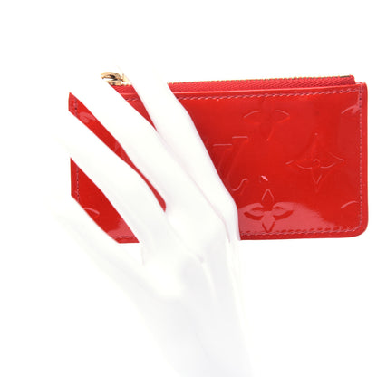 Louis Vuitton Vernis Key Pouch Rouge 2 of 7