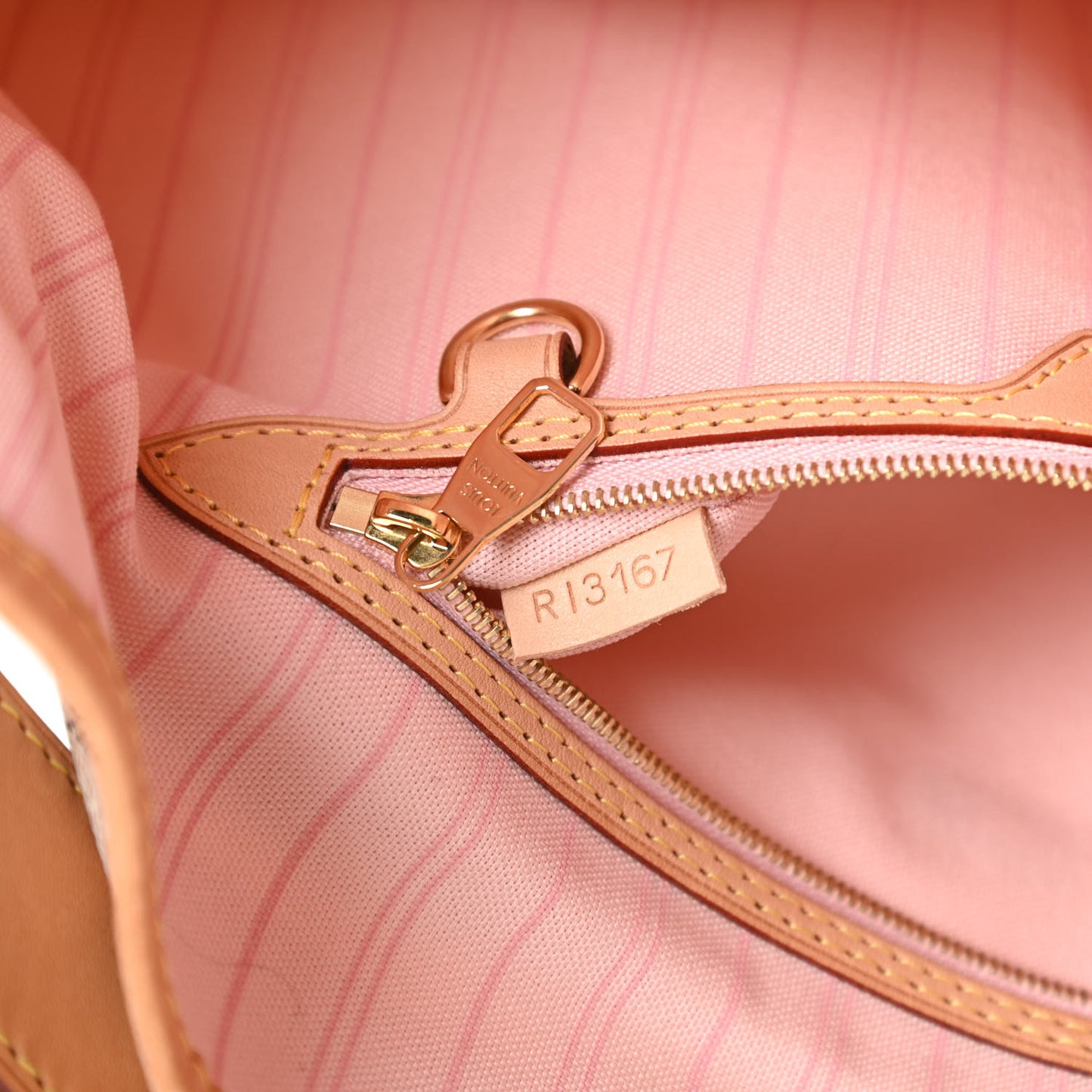 Damier Azur Delightful MM Rose Ballerine