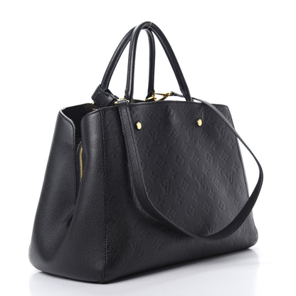 Louis Vuitton Empreinte Montaigne GM Black 4 of 15