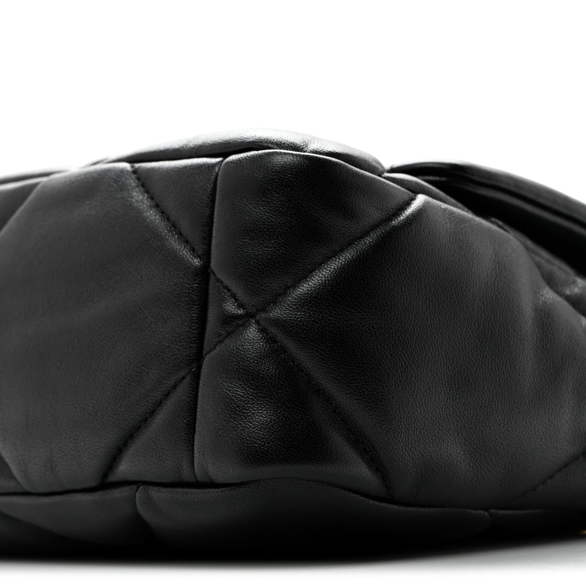 Chanel Lambskin Quilted Medium Chanel 19 Flap Black 10 of 11