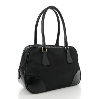 Prada Nylon Small Bowler Black 3 of 13