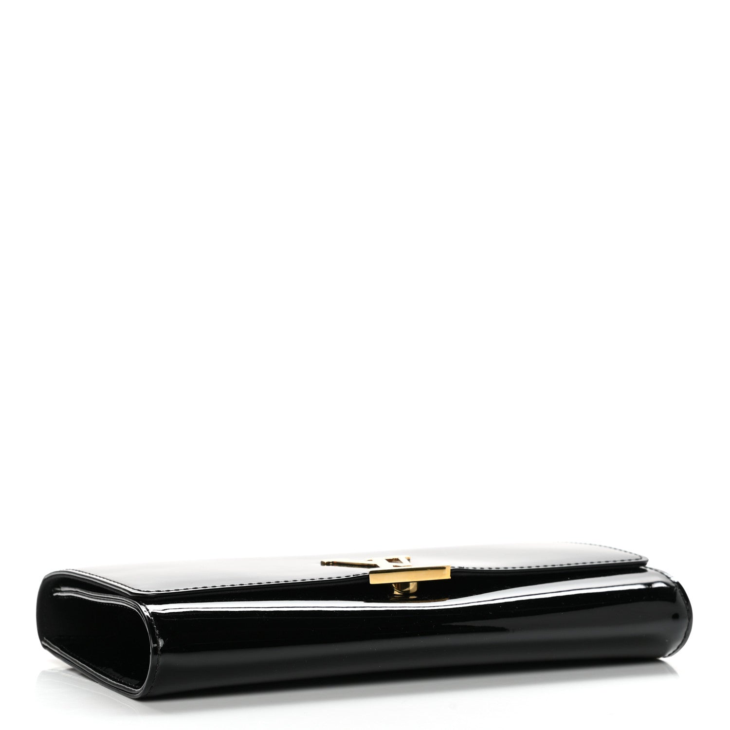 Louis Vuitton Patent Louise EW Clutch Black 4 of 7
