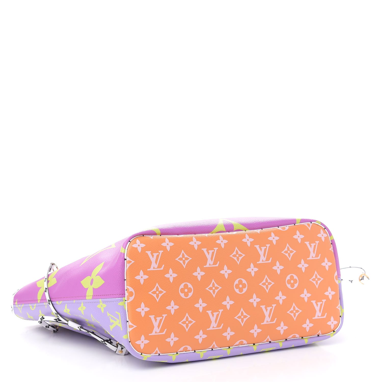 Louis Vuitton Monogram Giant Neverfull MM Pink Lilac 5 of 9