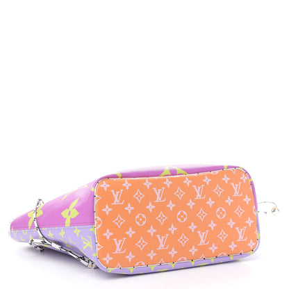 Louis Vuitton Monogram Giant Neverfull MM Pink Lilac 5 of 9