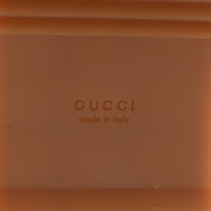 Gucci Monogram Jumbo GG Angelina Platform 55mm Slide Sandals 36 Beige Perfect Pink 6 of 9