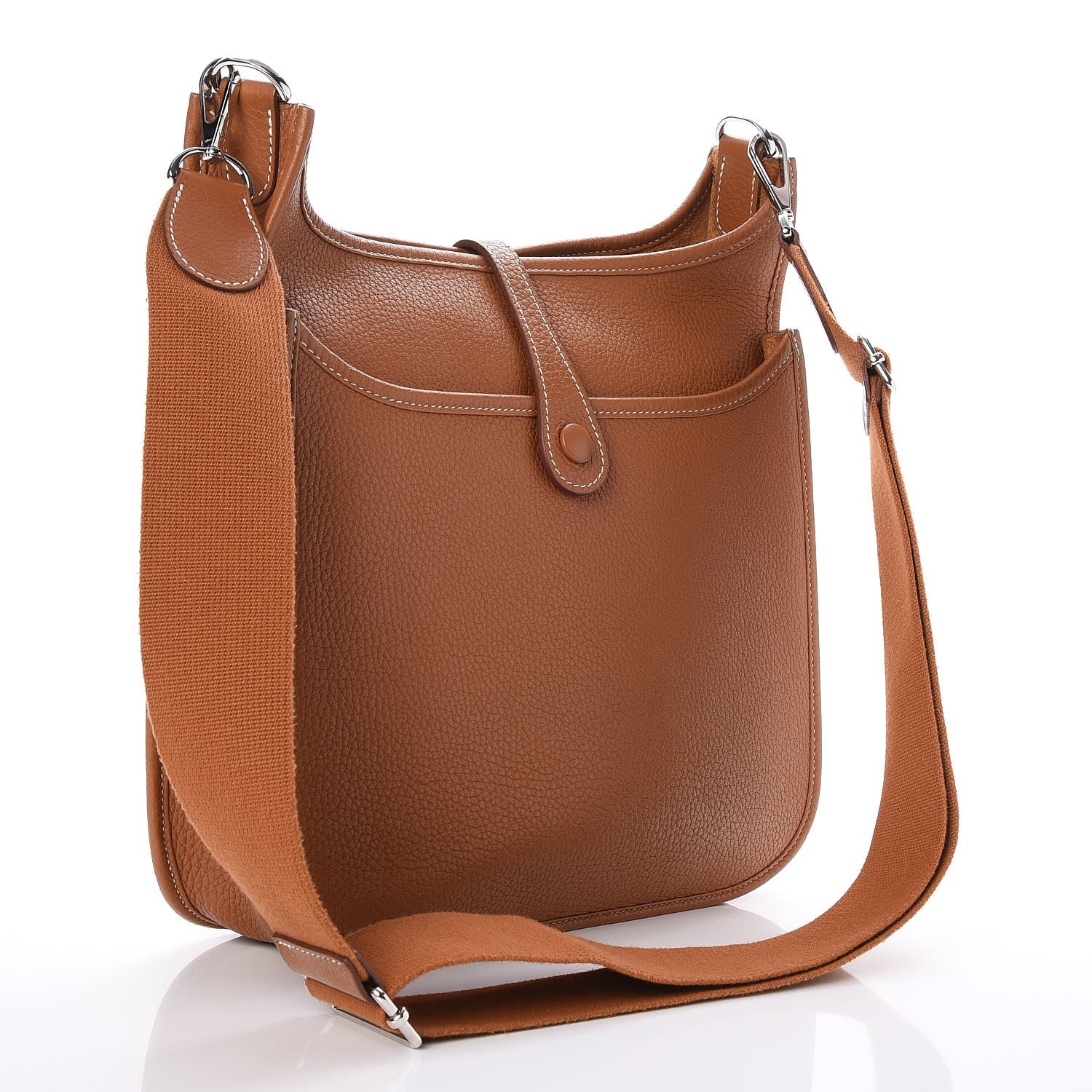 Hermes Taurillon Clemence Evelyne III PM Gold 3 of 8