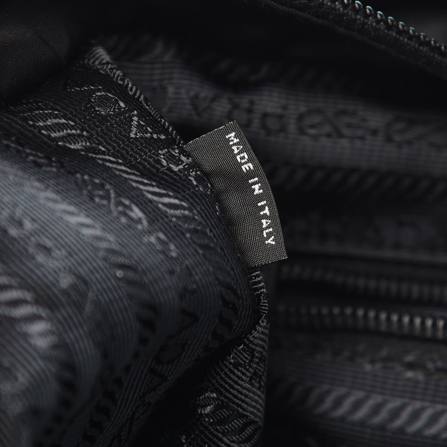 Prada Nylon Vela Tote Black 7 of 12
