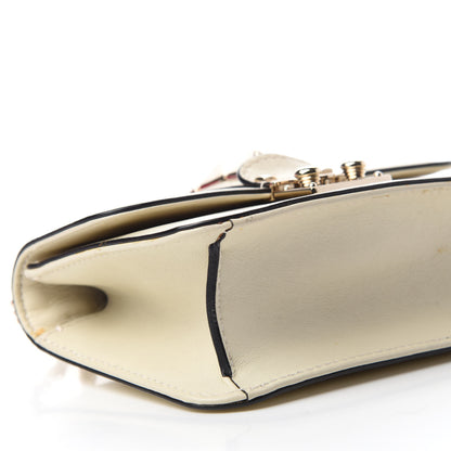 Valentino Garavani Vitello Mini Glam Lock Rockstud Flap White 6 of 12