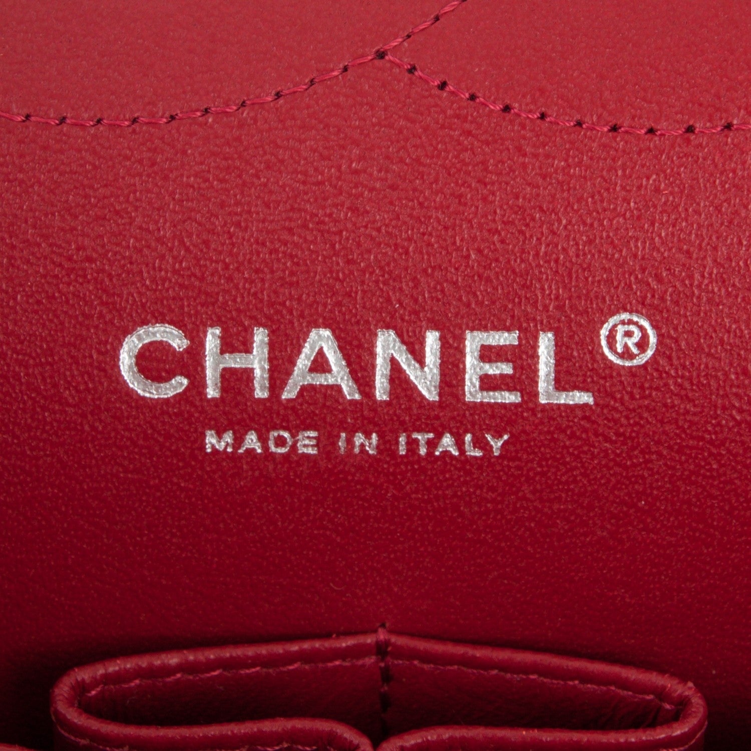 Chanel Patent Quilted Jumbo Double Flap Dark Red 6 of 7