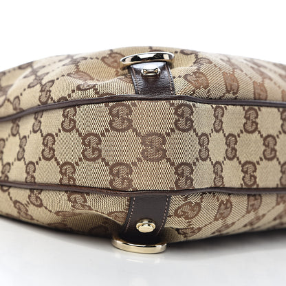 Gucci Monogram Large Abbey D Ring Hobo Dark Brown 8 of 10