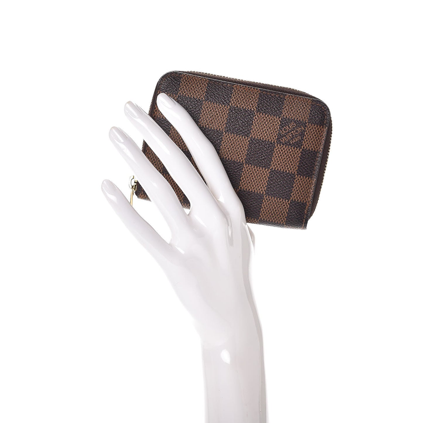 Damier Ebene Zippy Coin Purse