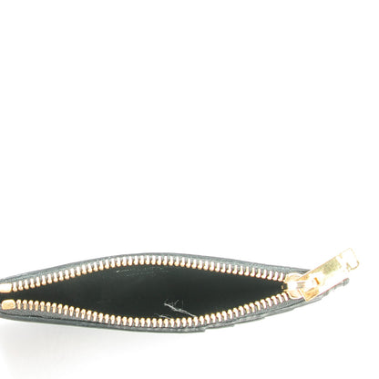 Saint Laurent Calfskin 5 Fragments Zip Pouch Card Holder Black 5 of 7
