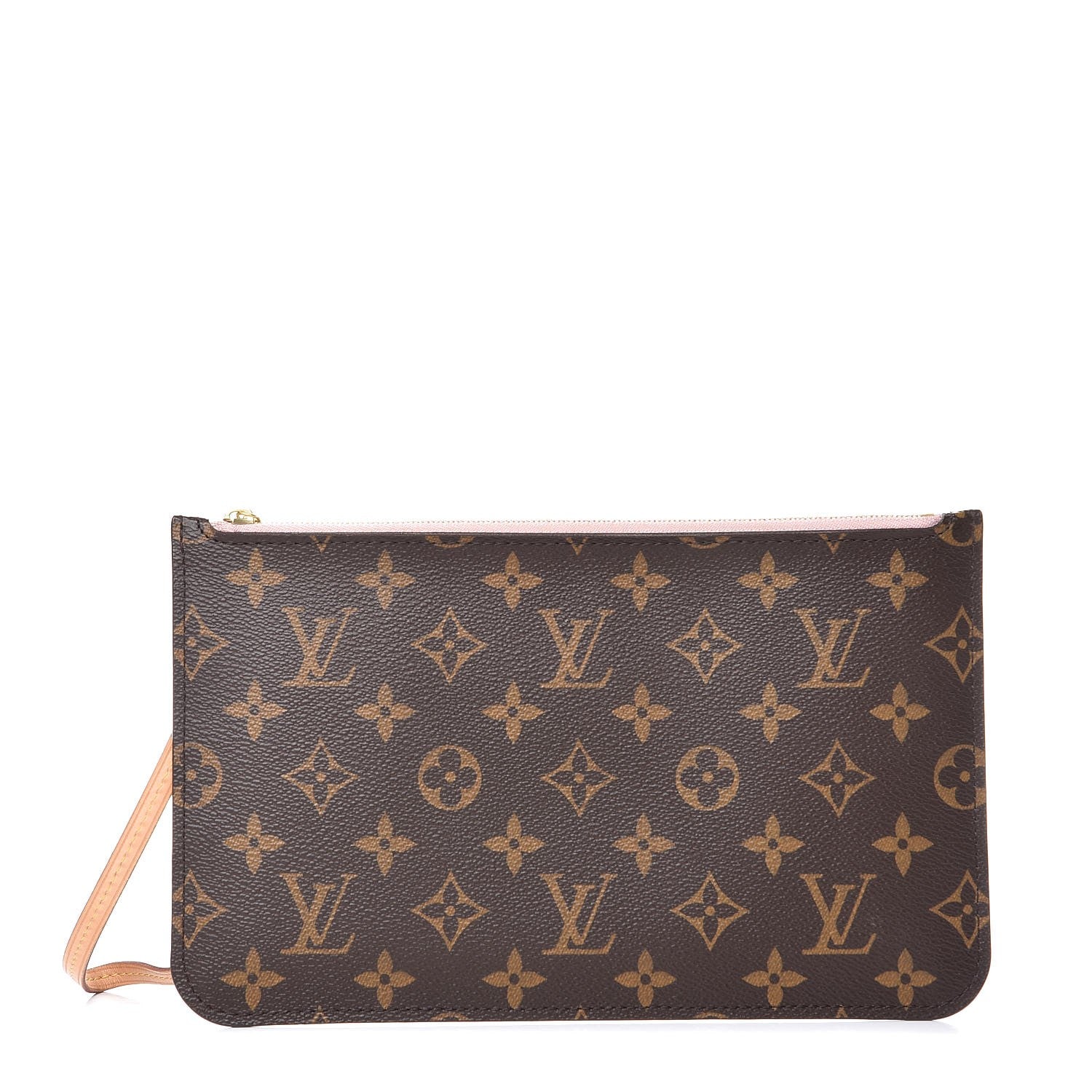 Louis Vuitton Monogram Neverfull MM GM Pochette Rose Ballerine 1 of 8