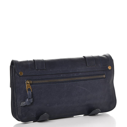 Proenza Schouler Lambskin PS1 Pochette Clutch Midnight 3 of 8