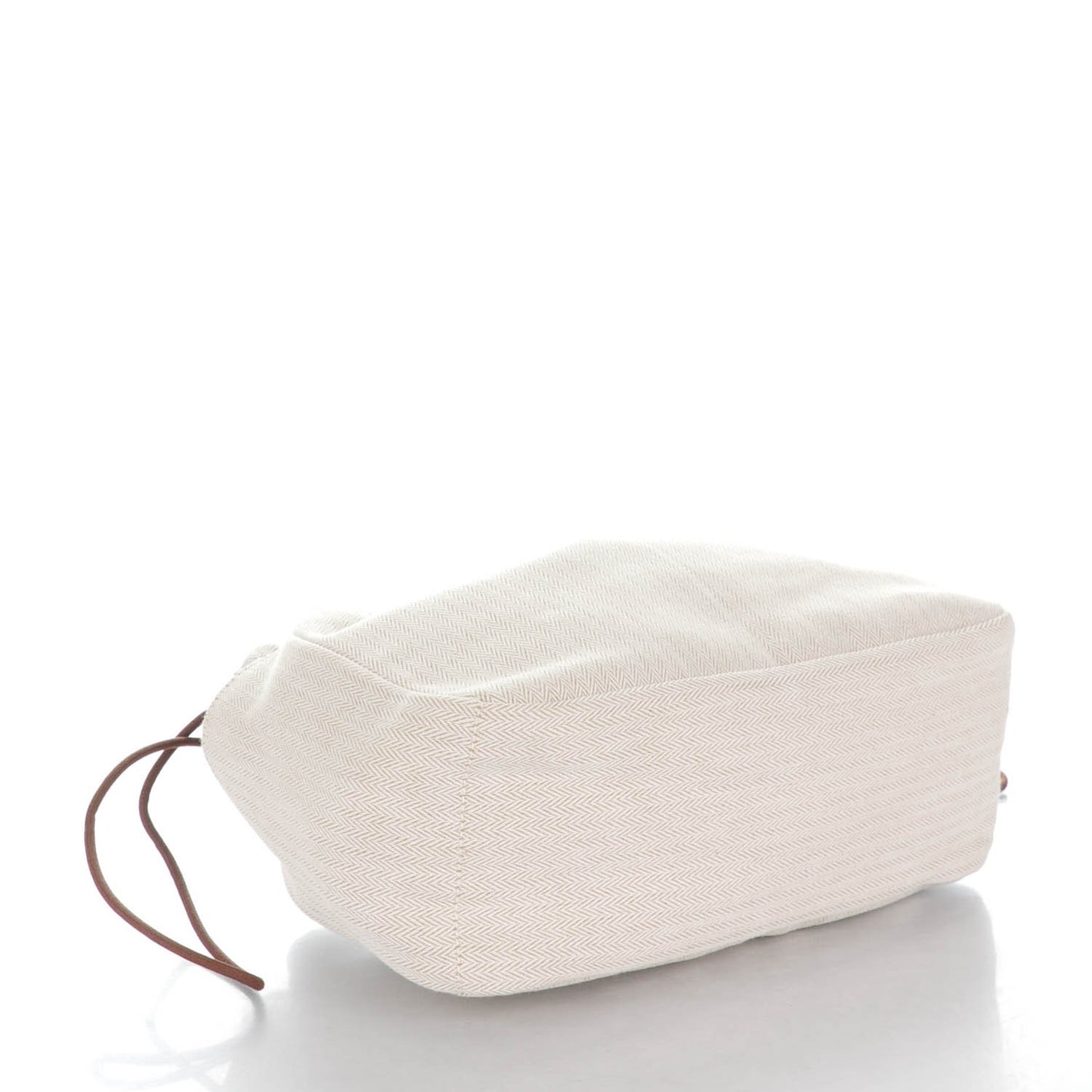 Canvas Barenia Fourbi 25 MM Pouch Naturel Fauve