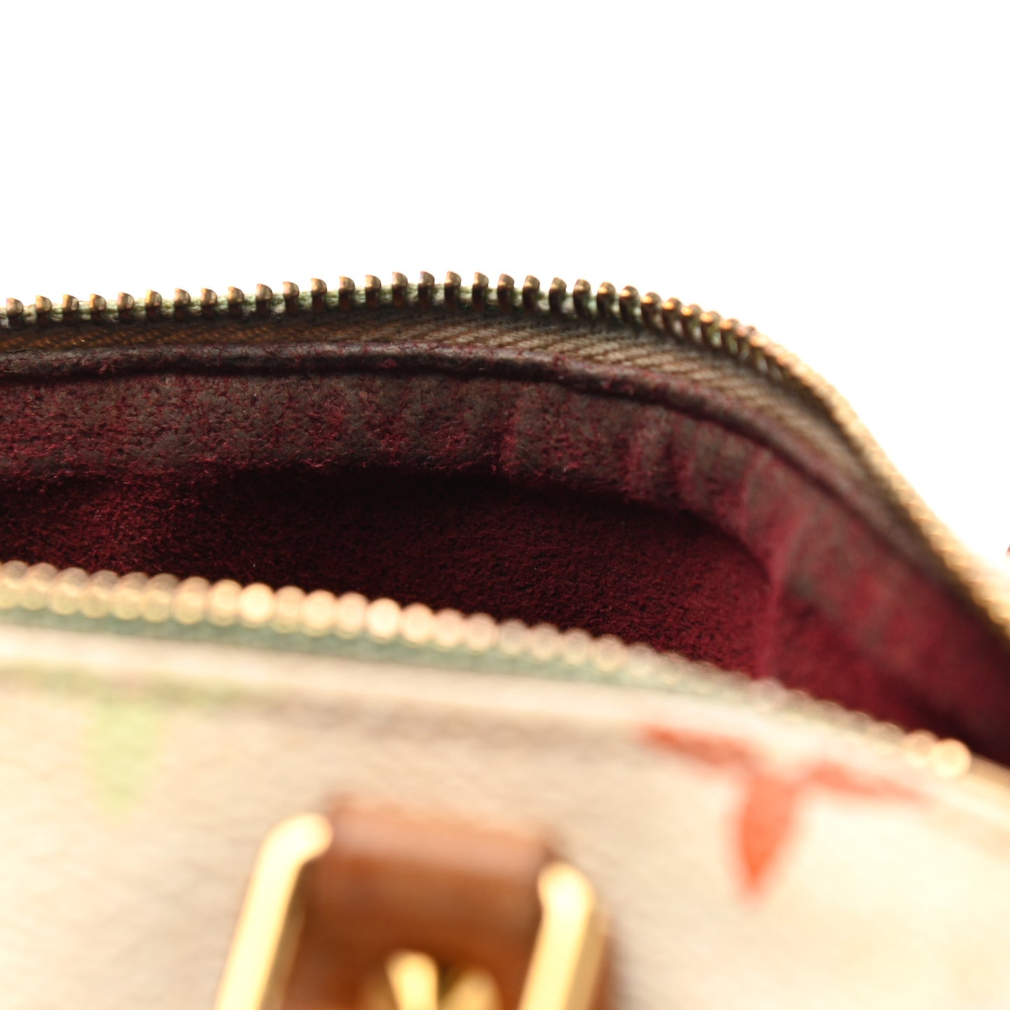 Monogram Multicolor Mini Sac HL Speedy White