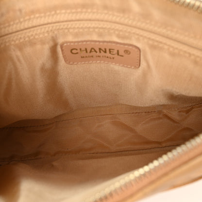 Chanel Caviar Quilted Timeless CC Shoulder Bag Beige 5 of 10