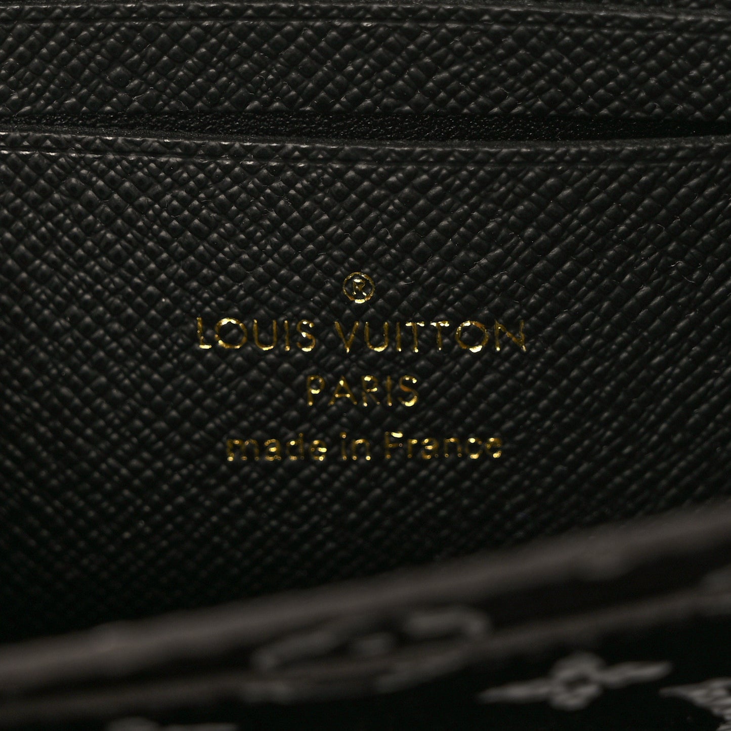 Monogram Giant Jungle Zippy Coin Purse Black
