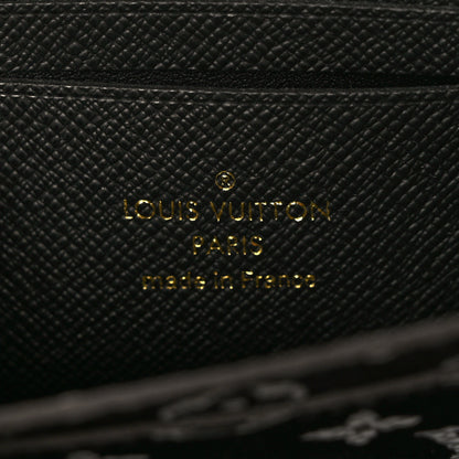 Louis Vuitton Monogram Giant Jungle Zippy Coin Purse Black 6 of 7