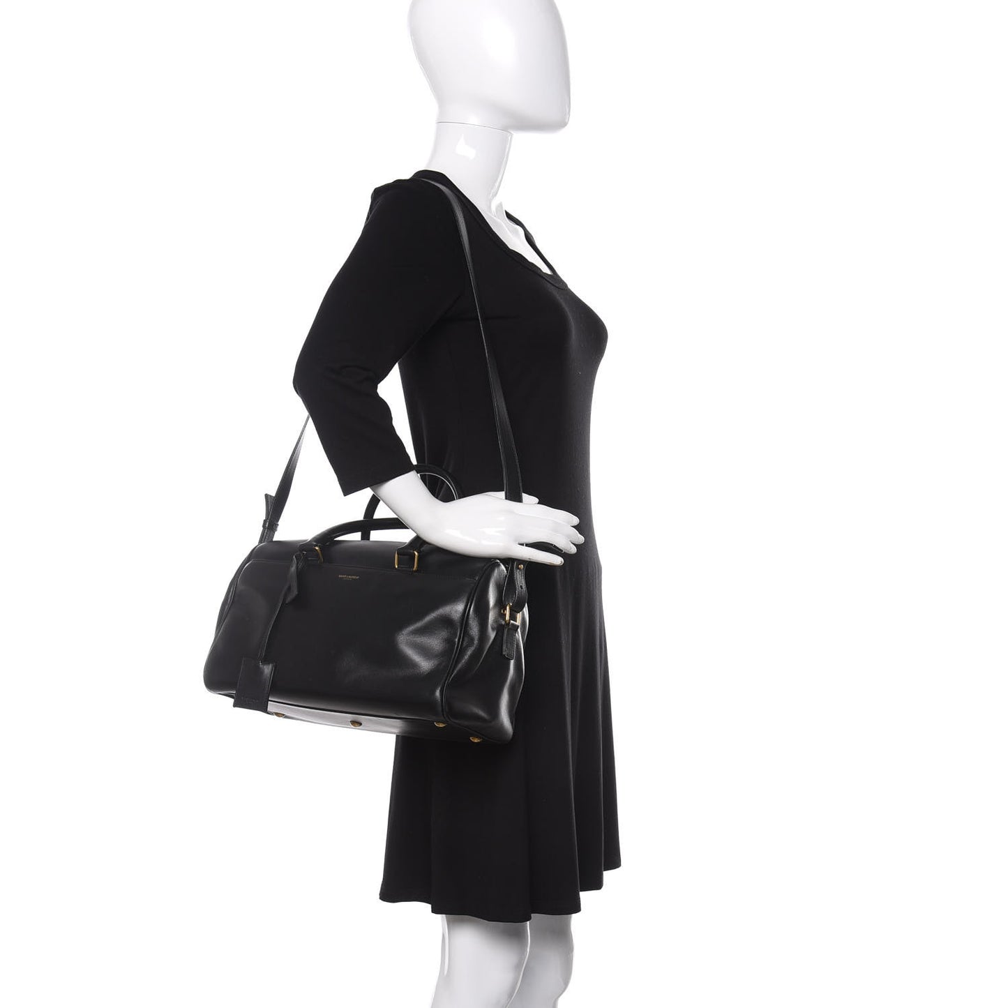 Calfskin Classic Duffle 6 Black