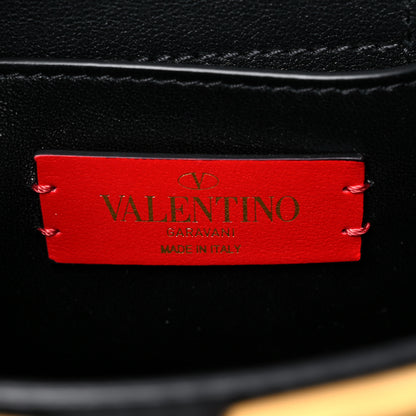 Valentino Garavani Nappa Stud Sign Bucket Bag Black 6 of 13