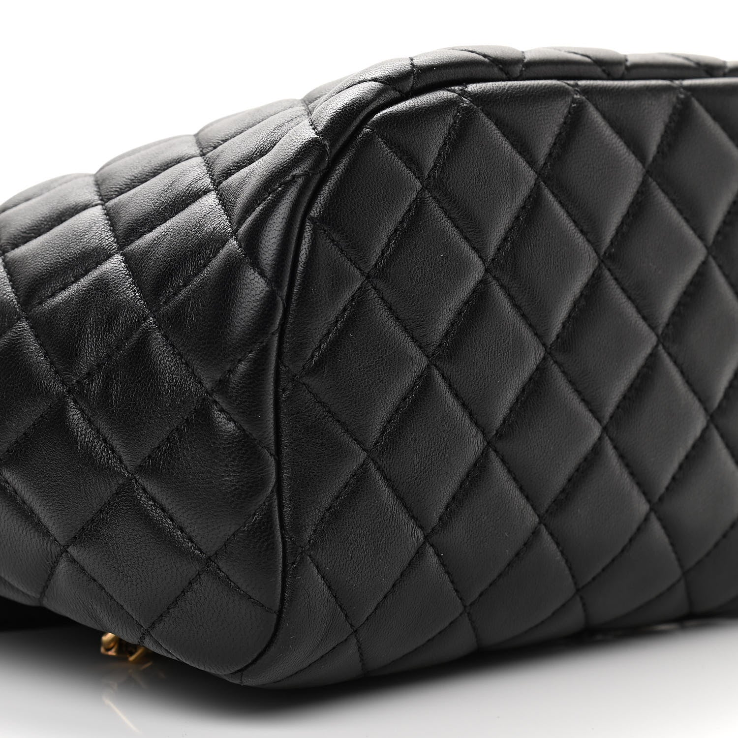 Chanel Calfskin Quilted Small Urban Spirit Backpack Black 9 of 10