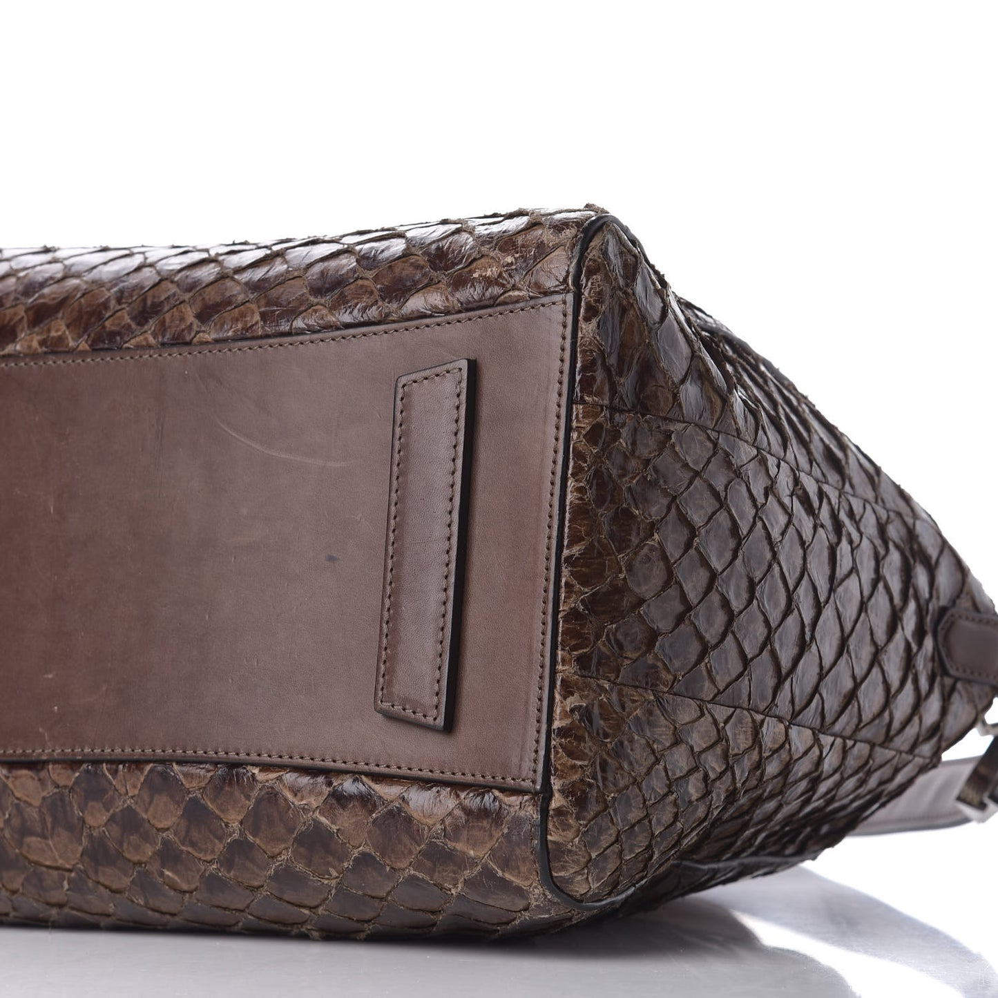 Calfskin Pirarucu Medium Antigona Brown