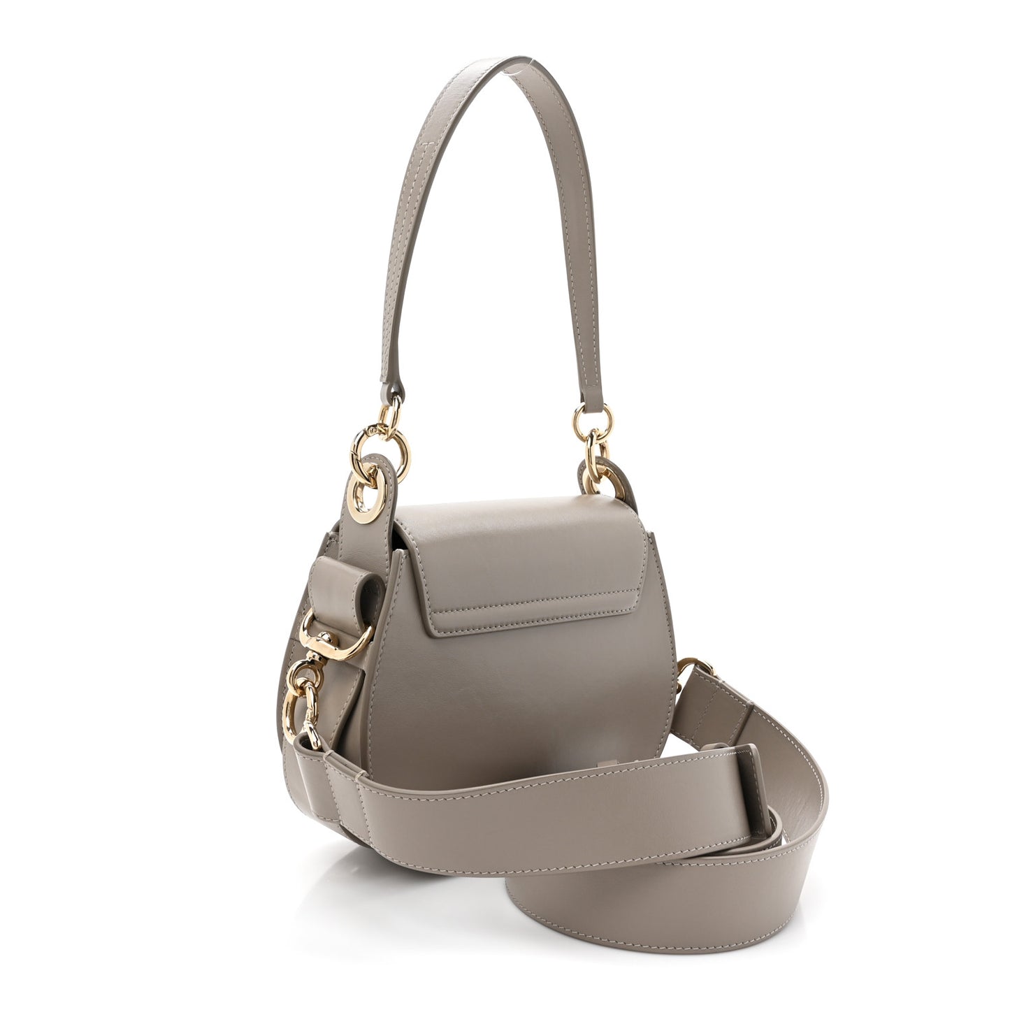 Calfskin Small Tess Bag Motty Grey