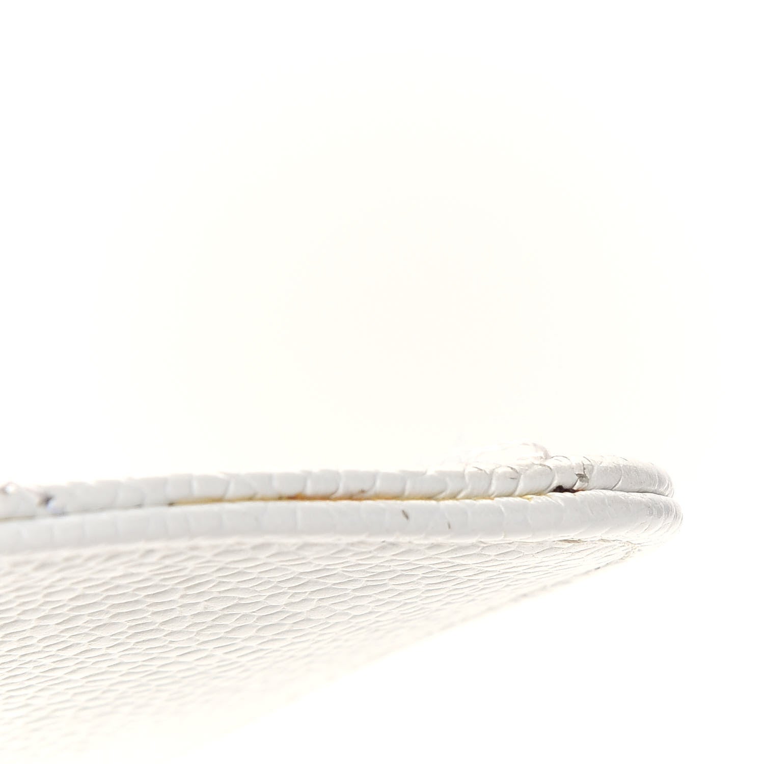 Chanel Caviar Quilted Medium Double Flap White 13 of 16