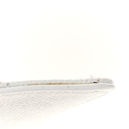 Chanel Caviar Quilted Medium Double Flap White 13 of 16