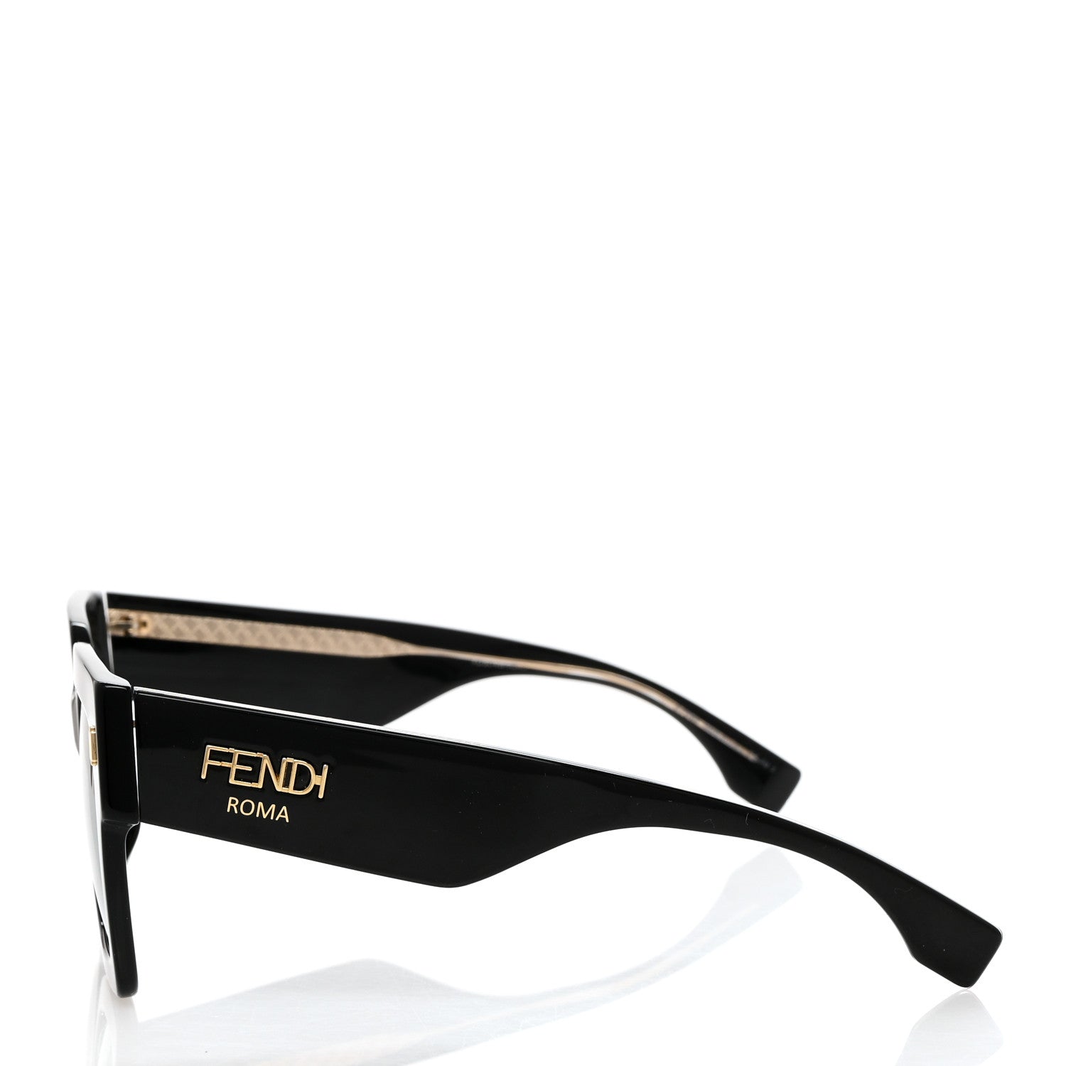 Fendi Acetate Fendi Roma Sunglasses FF 0457/G/S Black Blue 4 of 7