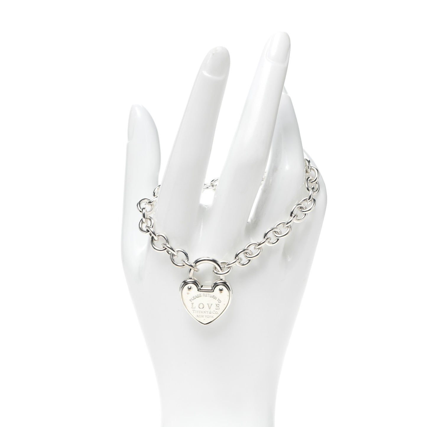 Sterling Silver Return to Tiffany Love Lock Bracelet
