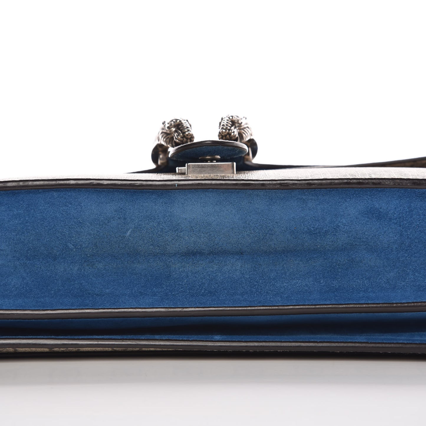 GG Supreme Monogram Medium Dionysus Shoulder Bag Blue