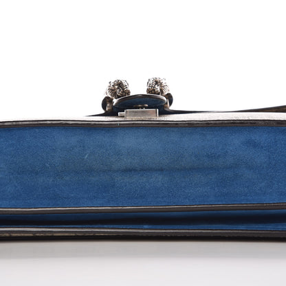 Gucci GG Supreme Monogram Medium Dionysus Shoulder Bag Blue 12 of 13