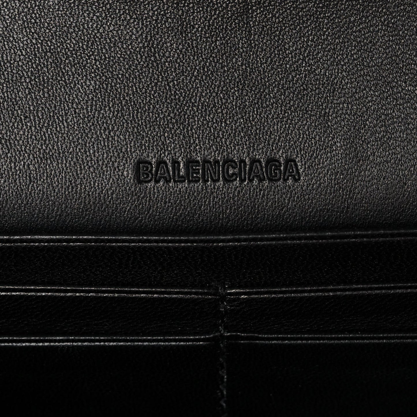 Extra Supple Calfskin Crocodile Embossed Gossip Chain Bag XS Black