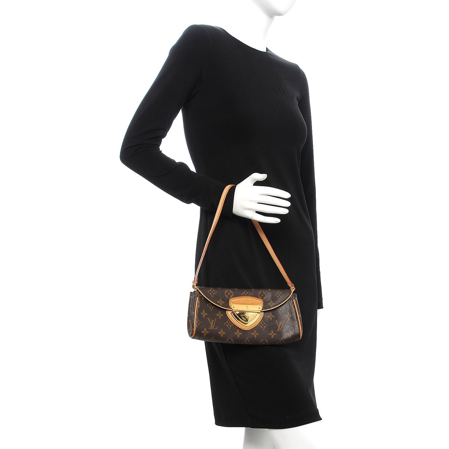 Monogram Beverly Clutch