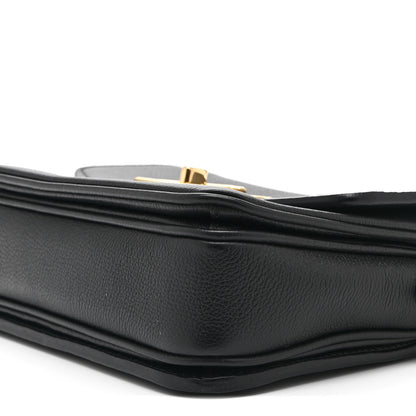 Louis Vuitton Grained Calfskin Lockme Oxford Black 9 of 10