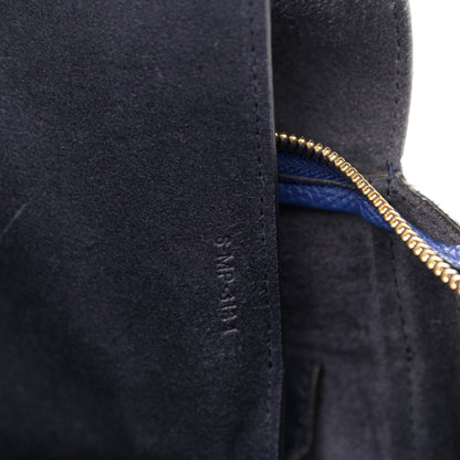 Celine Grained Calfskin Mini Belt Bag Indigo 7 of 16
