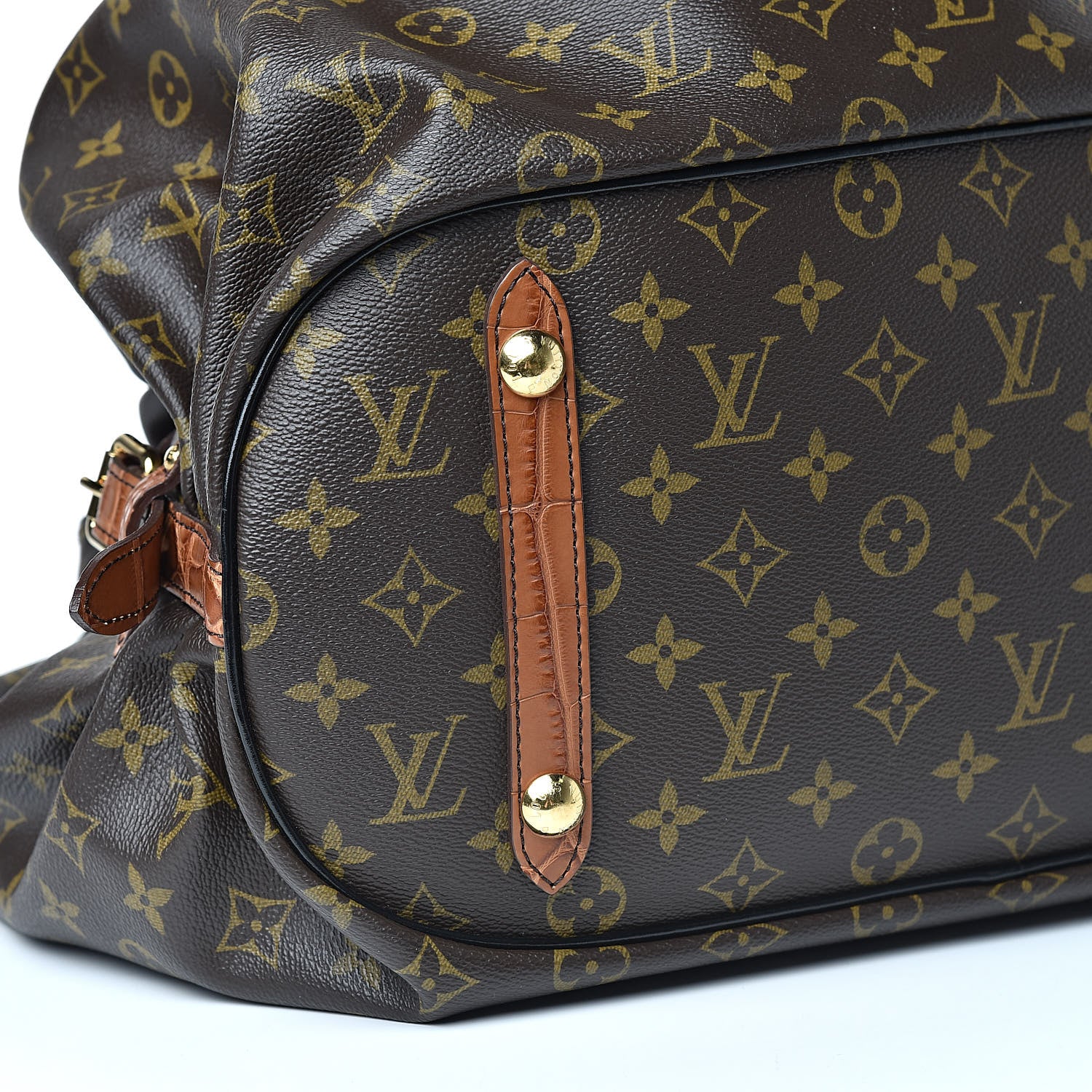 Louis Vuitton Monogram Alligator Trim Mahina XL 8 of 10