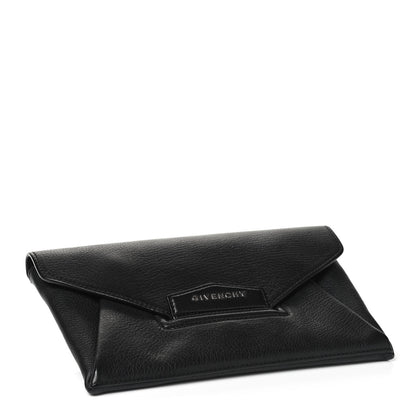 Givenchy Sugar Goatskin Medium Antigona Envelope Clutch Black 3 of 4