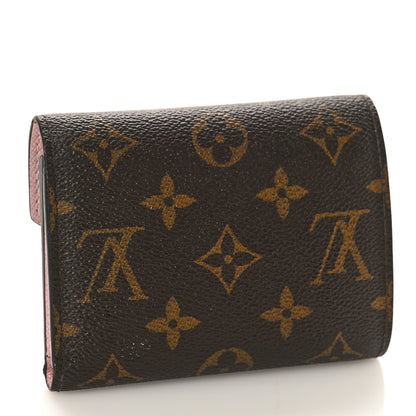 Louis Vuitton Monogram Victorine Wallet Rose Ballerine 3 of 8